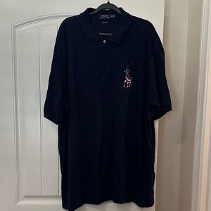 Polo by Ralph Lauren Men's Navy Polo Shirt